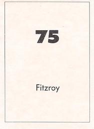 1990 Select AFL Stickers #75 Fitzroy Lions Back